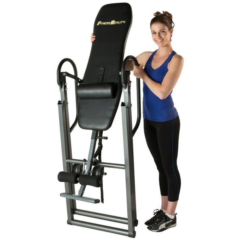 Fitness Reality 690XL Additional Weight Capacity Inversion Table with Lower Back Support