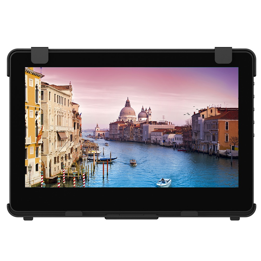 GeChic 1102I 11.6" FHD 1080p Portable Touchscreen Monitor with HDMI & VGA video inputs, USB powered, Plug&Play, Ultralight and Slim, Built-in Speakers, Rear Docking