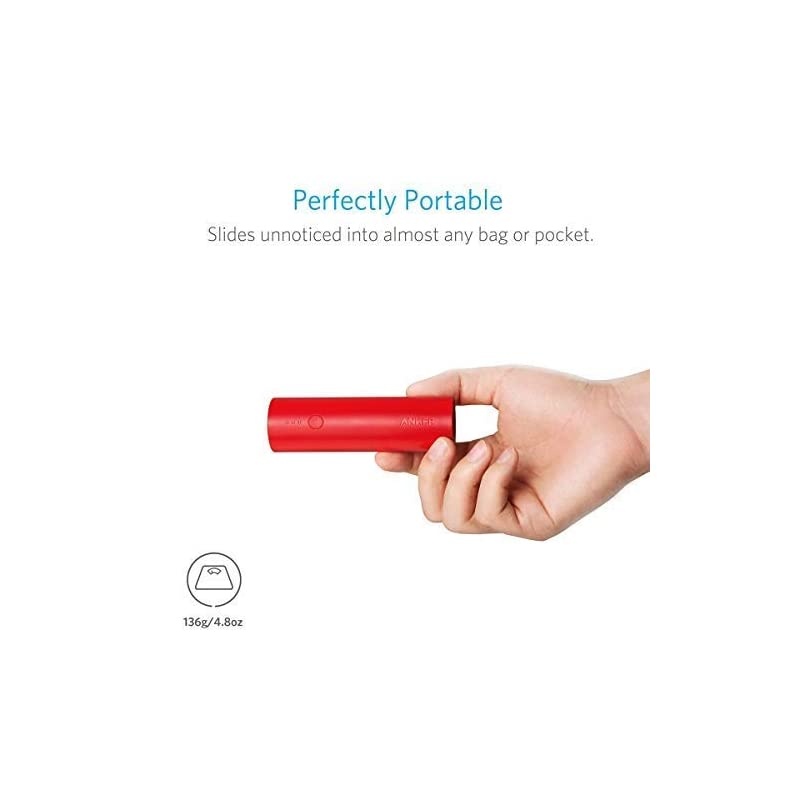 PowerCore 5000 Portable Charger UltraCompact 5000mAh External Battery with FastCharging Technology Power Bank for iPhone iPad Samsung Galaxy and More