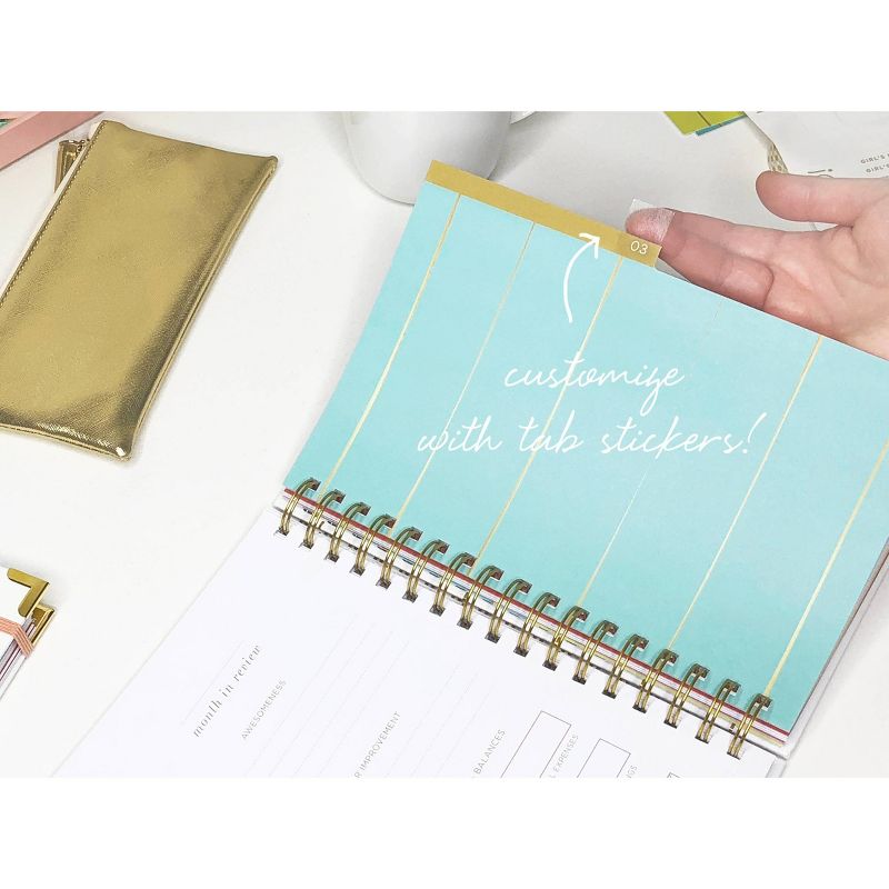 Undated Spiral Planner 6.25" x 9" Weekly Masterpiece - lake + loft