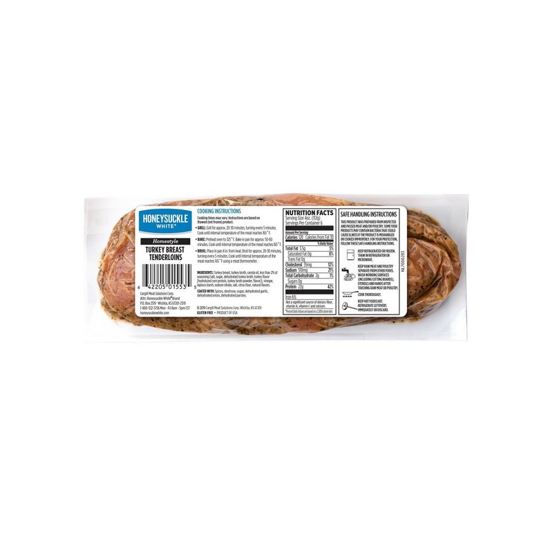 Honeysuckle White Homestyle Turkey Tenderloin - 24oz