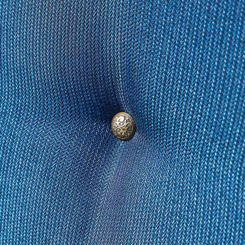 5pc Conversation Steel Patio Seating Sets Blue - Lokatse