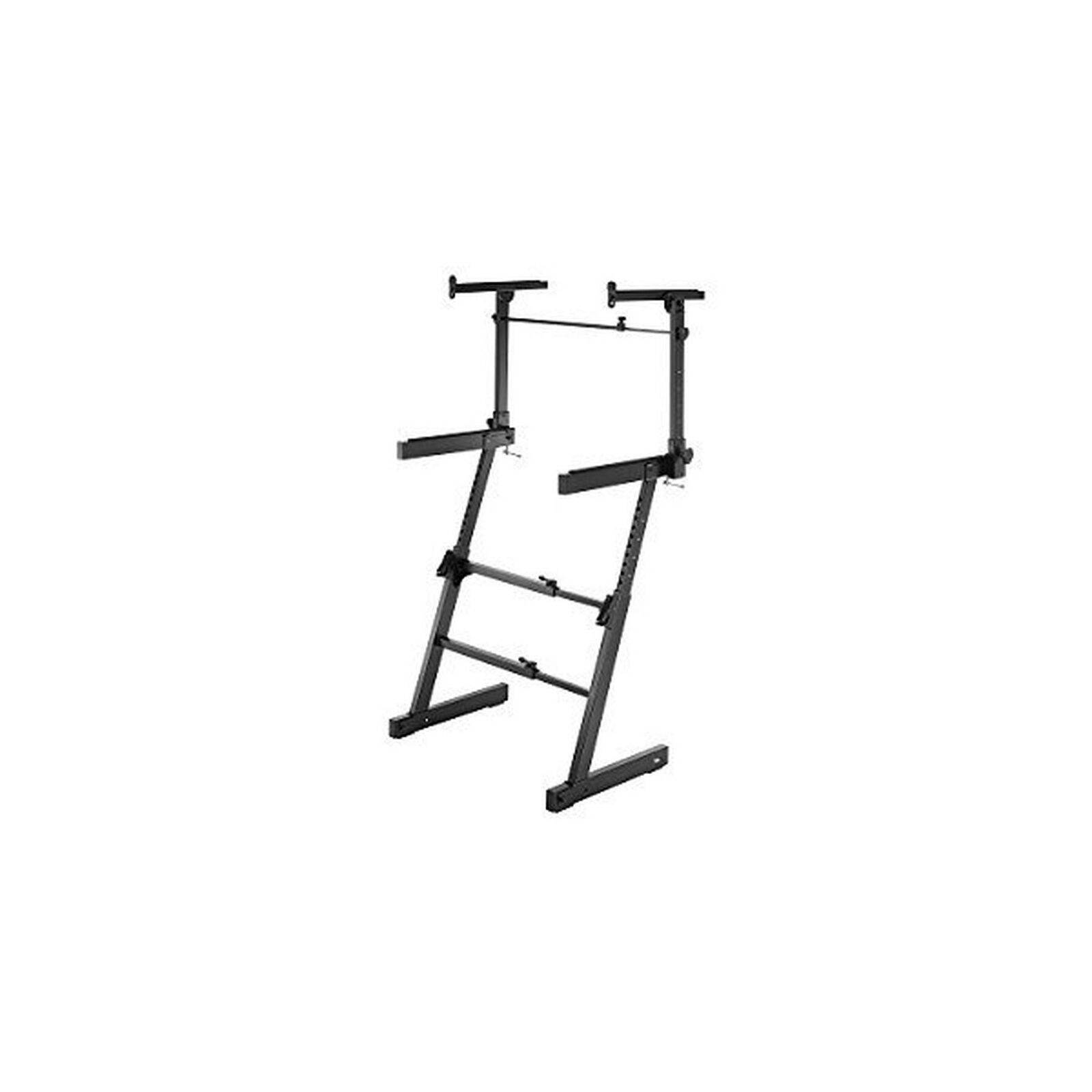 Hercules KS410B 2-Tier Adjustable Z-frame Keyboard Stand