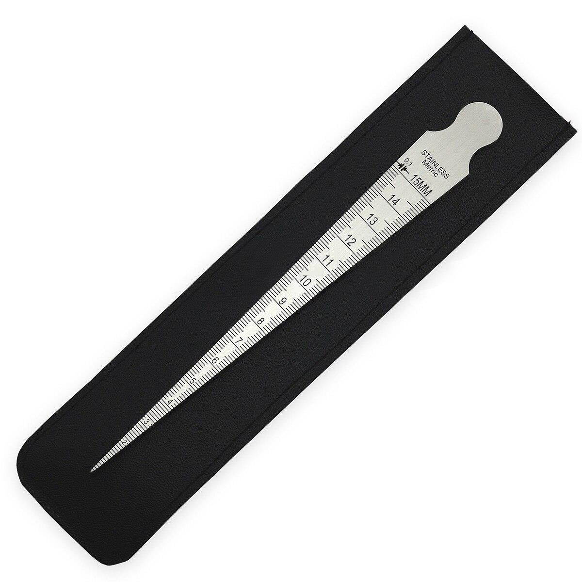Stainless Steel Welding Inspection Gauge Taper Inch And Metric Welding Gauge Gage Test Ulnar Welder Inspection