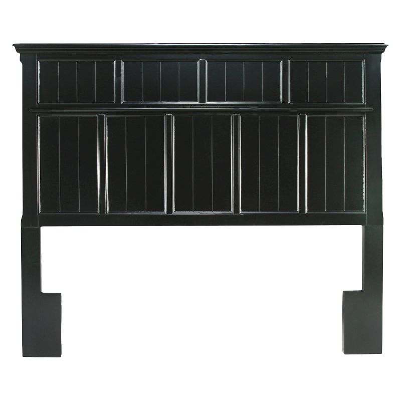 Twin Dakota Adjustable Wood Headboard Black - HOMES: Inside + Out