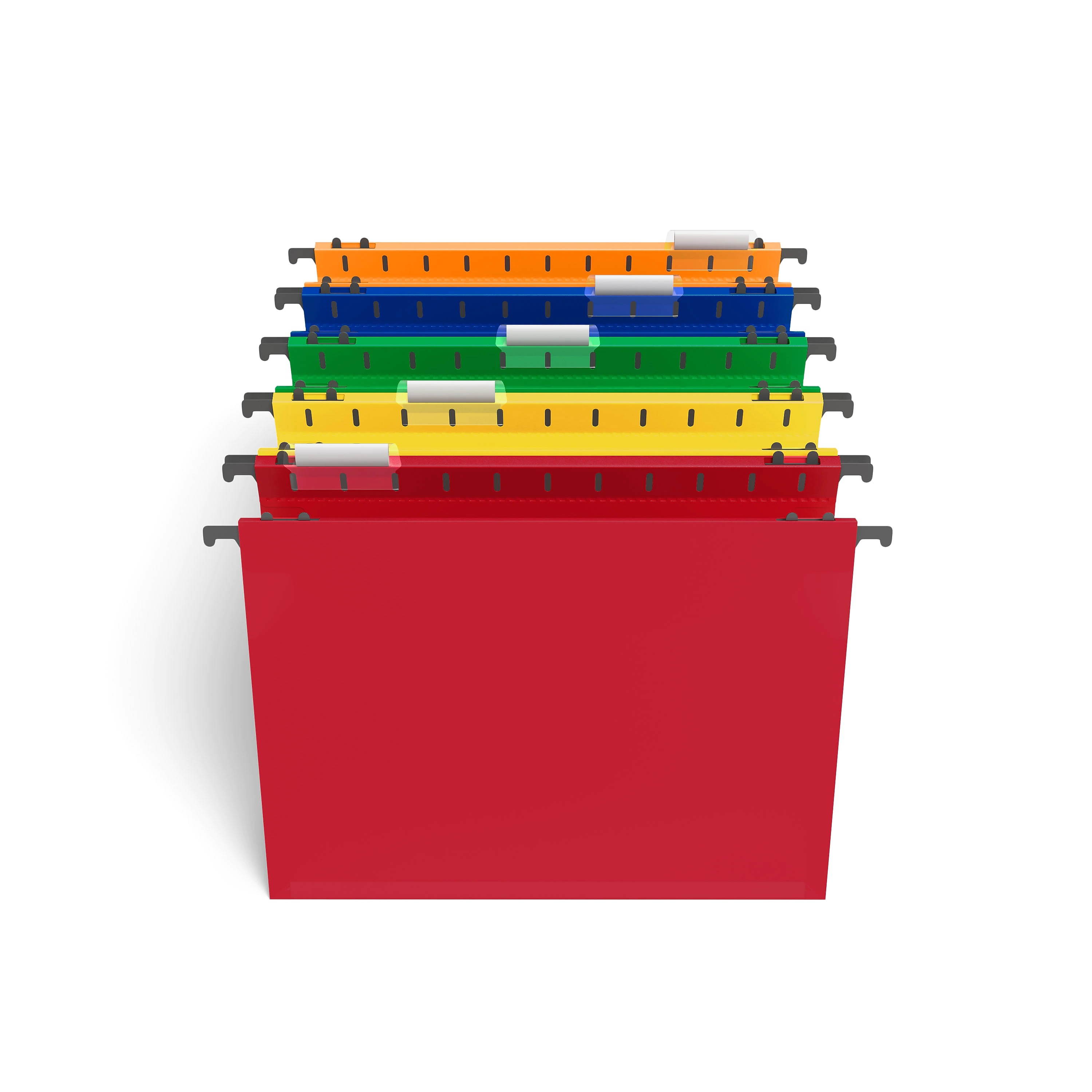 MyOfficeInnovations Poly Expanding Hanging File Folders Letter Size Assorted 5