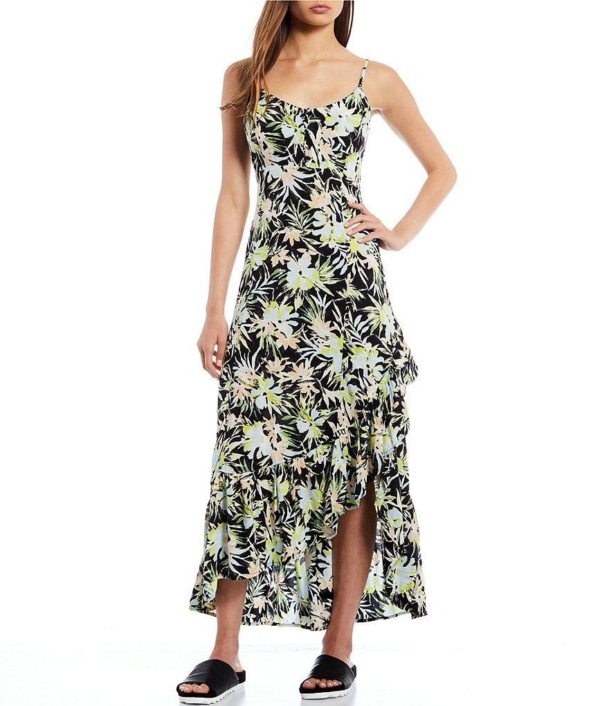 Allison & Kelly Pleated Maxi Dress