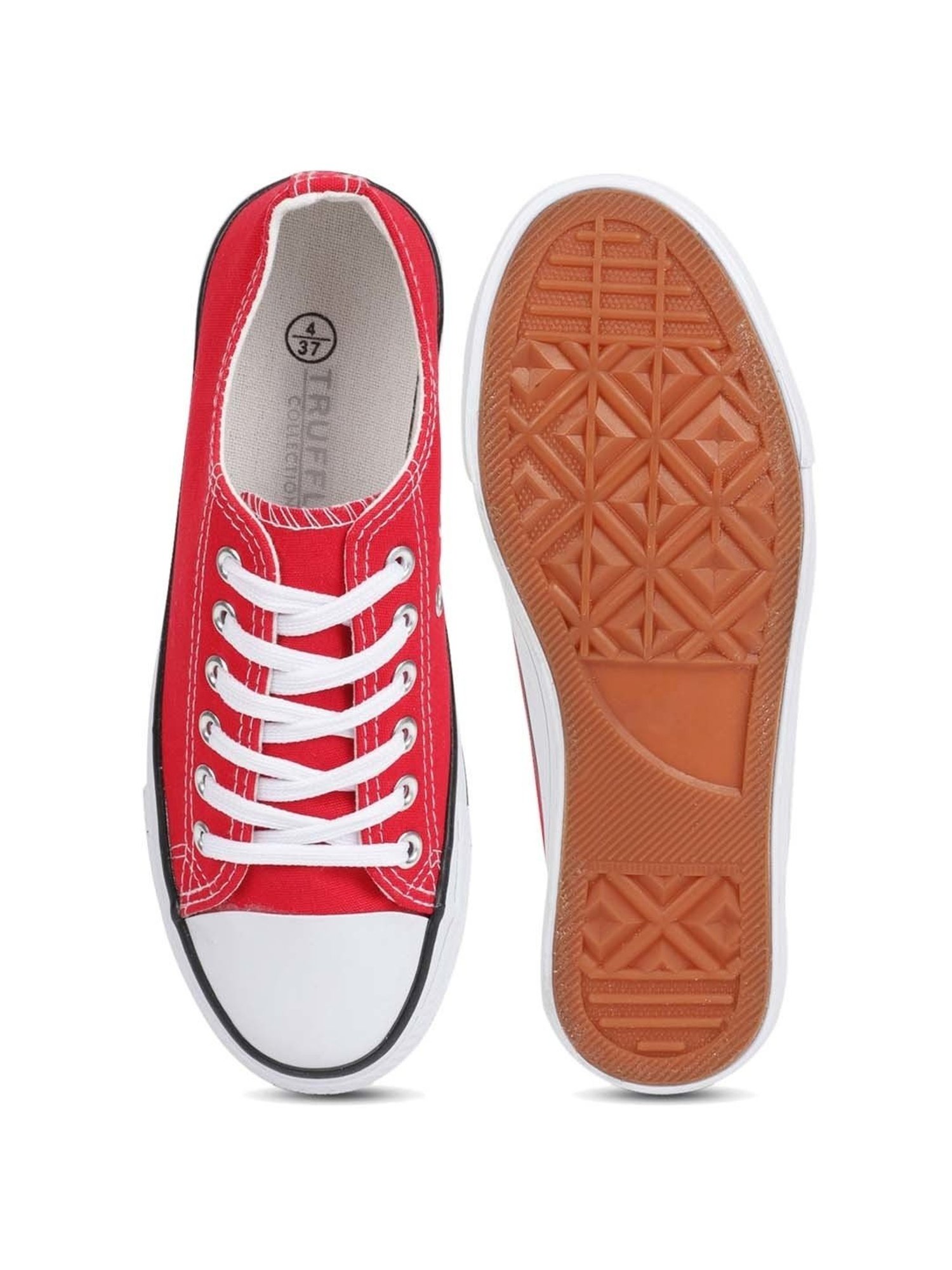 Truffle Collection Women's Red Sneakers