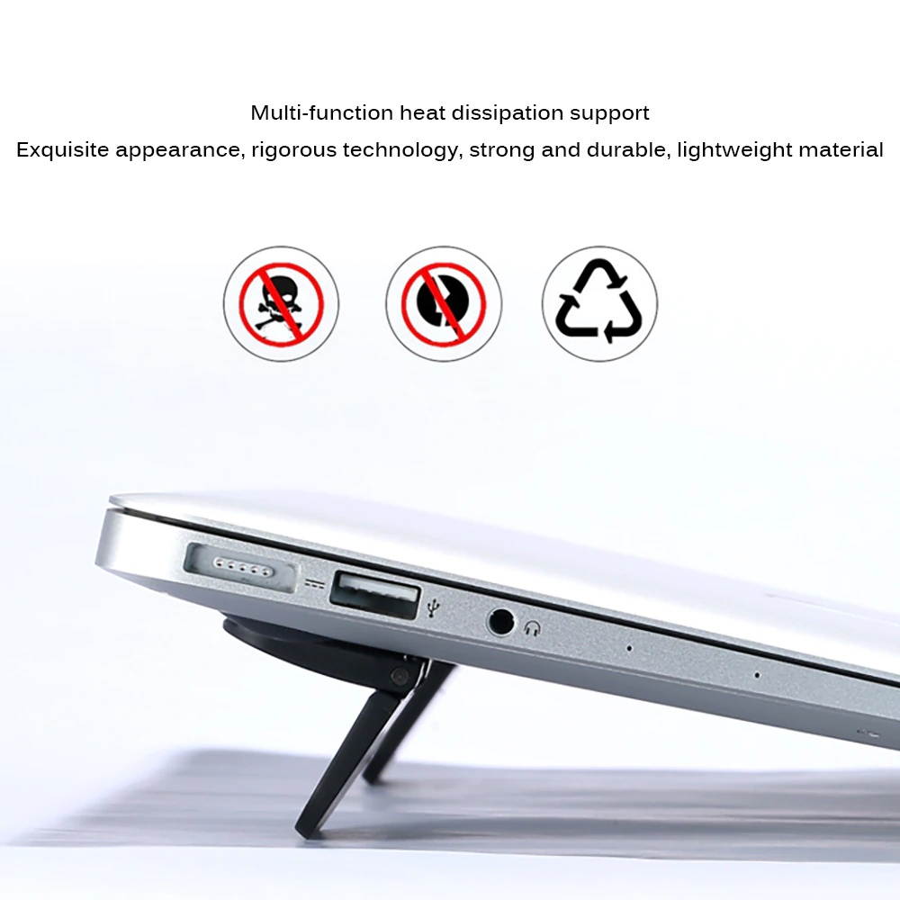 Durable Universal Notebook Cooling Bracket Holder Laptop Stand Cooler Radiator for IPad MacBook Air Mac Desk Stand Tablet Mount