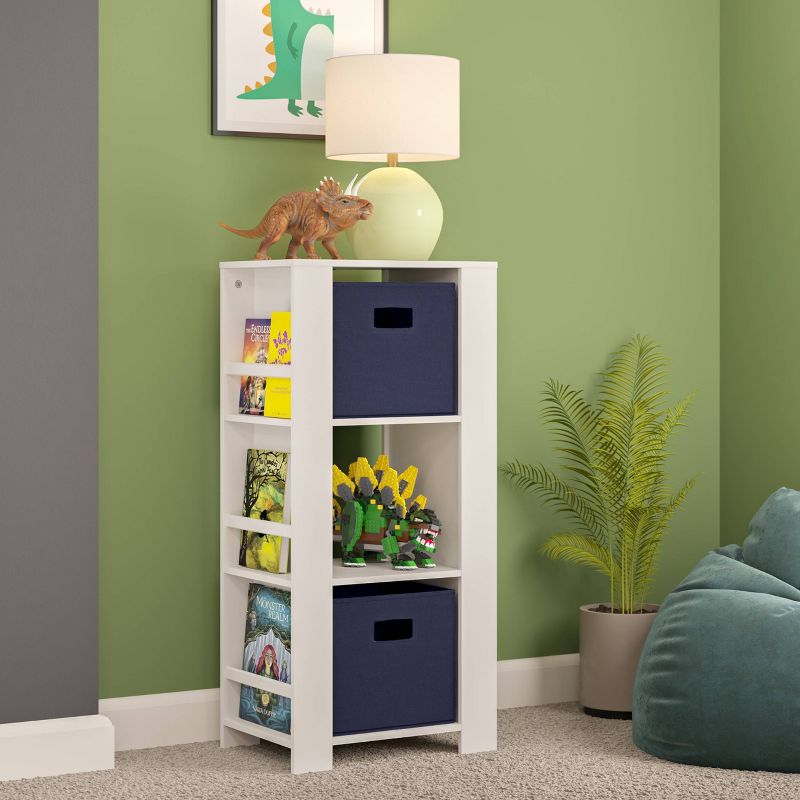 Book Nook Kids' Cubby Storage Tower with Bookshelves - RiverRidge