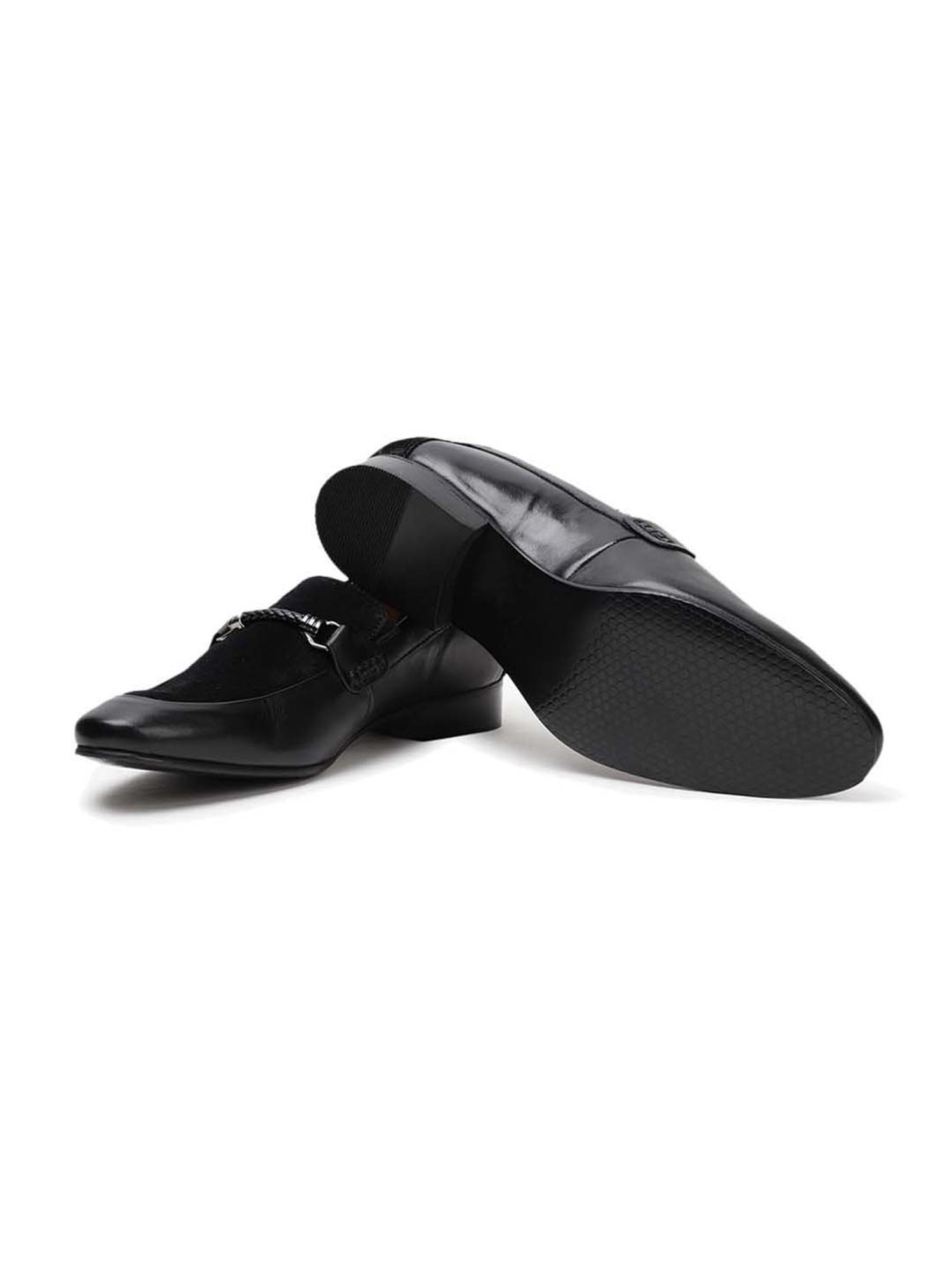 Gabicci Men's Black Casual Loafers