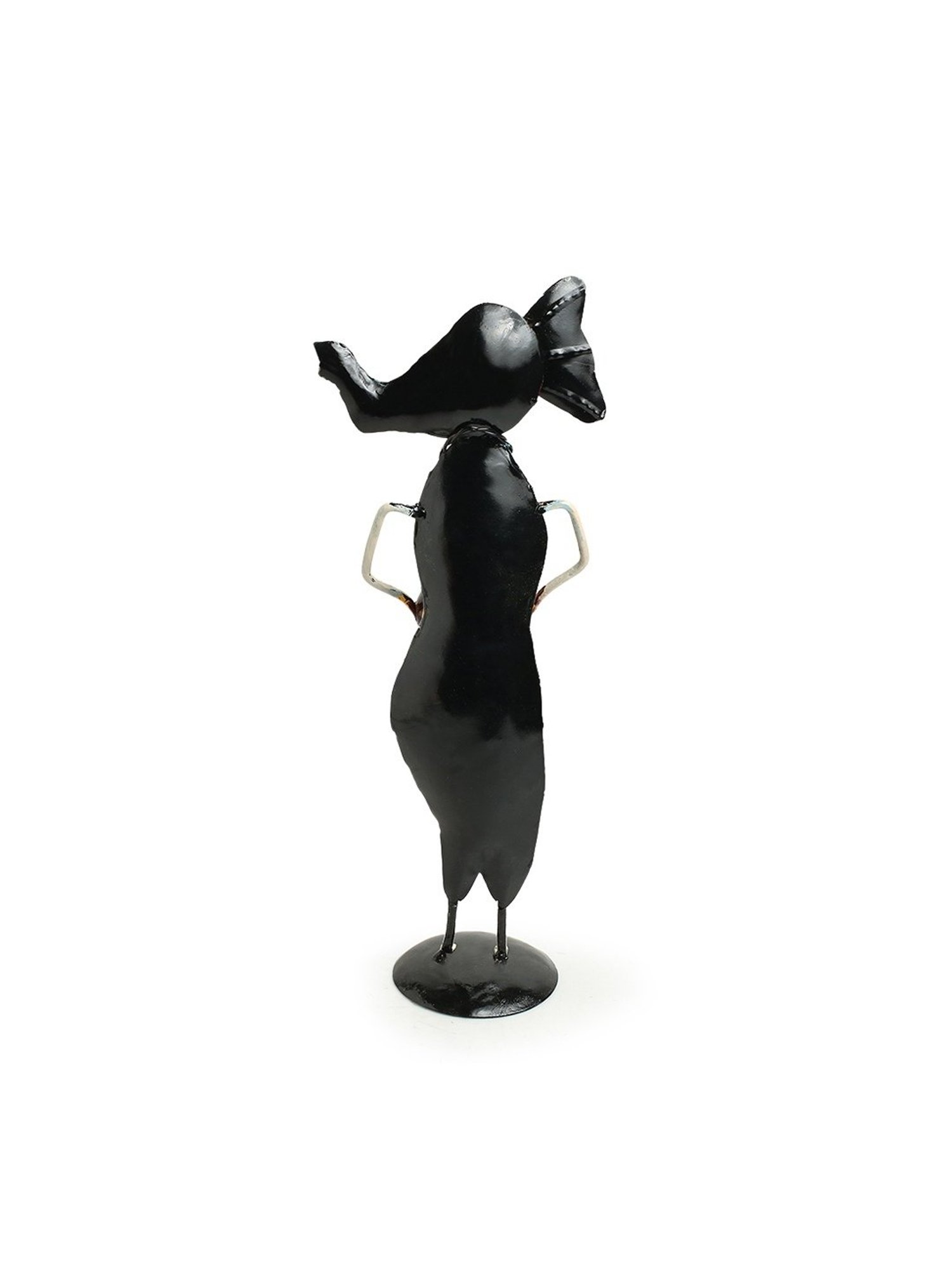 ExclusiveLane Multicolor Sheet Metal Ganesha Trio Handpainted Decorative Showpieces - Set of 3