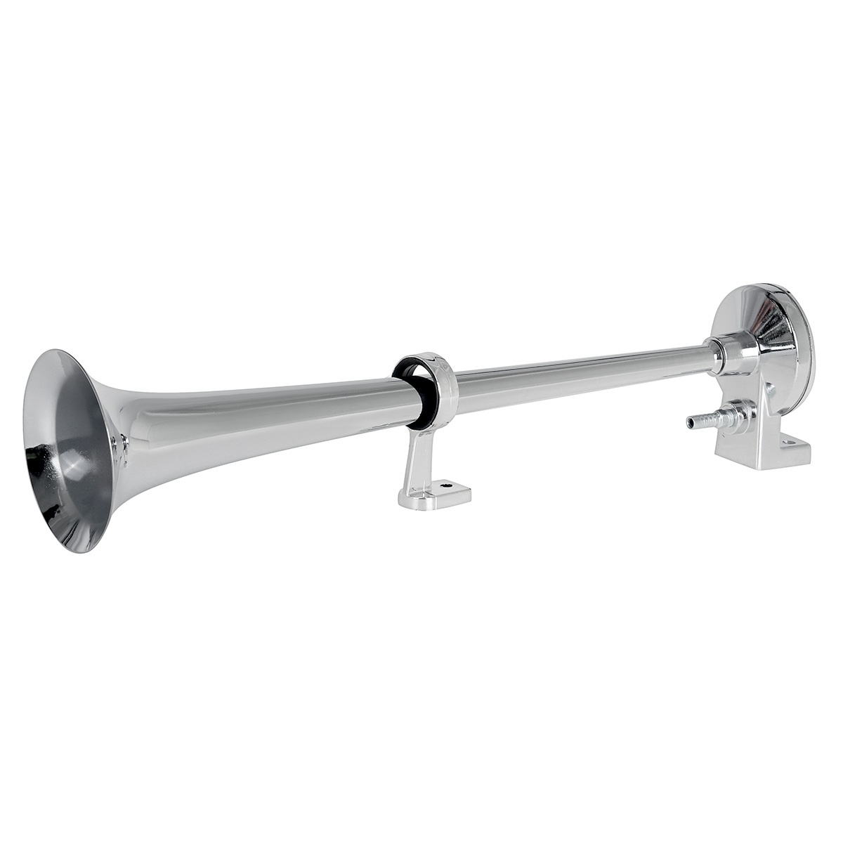 12V Electric Loud Horn Metal 150db For Truck Boat Car Universal Black