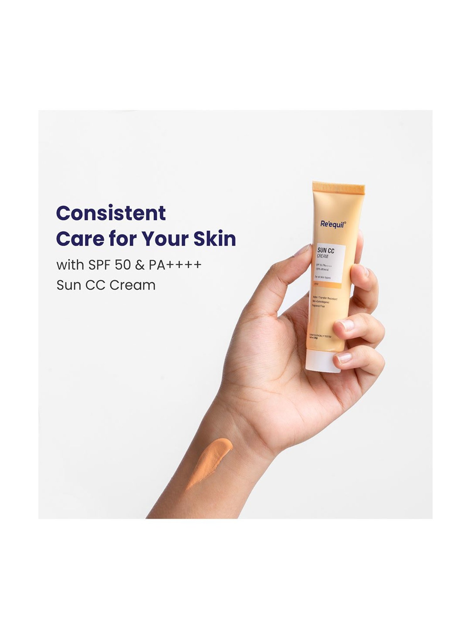 Re&iquest;equil Sun CC Cream SPF 50 PA++++ Joy - 30 gm