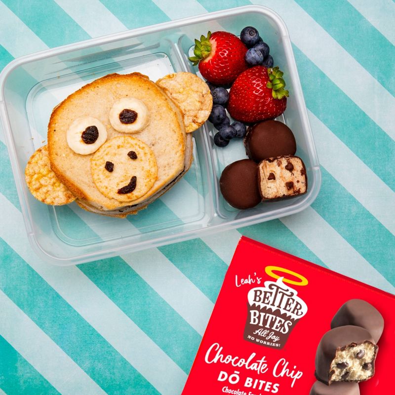 Better Bites Gluten Free Vegan Chocolate Chip DO Bites - 6ct