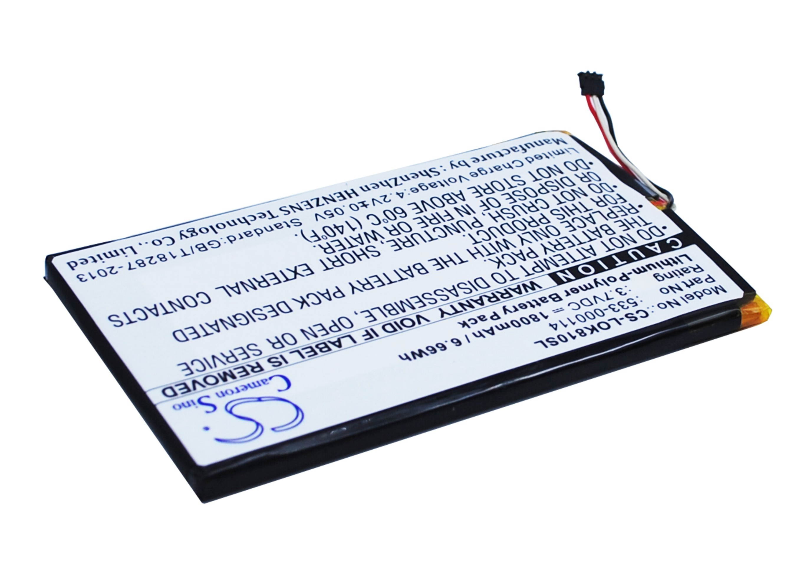 Battery Replacement for Logitech IIIuminated Keyboard K810 K810 533-000114