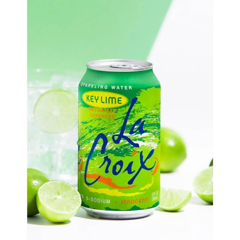 LaCroix Key Lime Sparkling Water - 8pk/12 fl oz Cans
