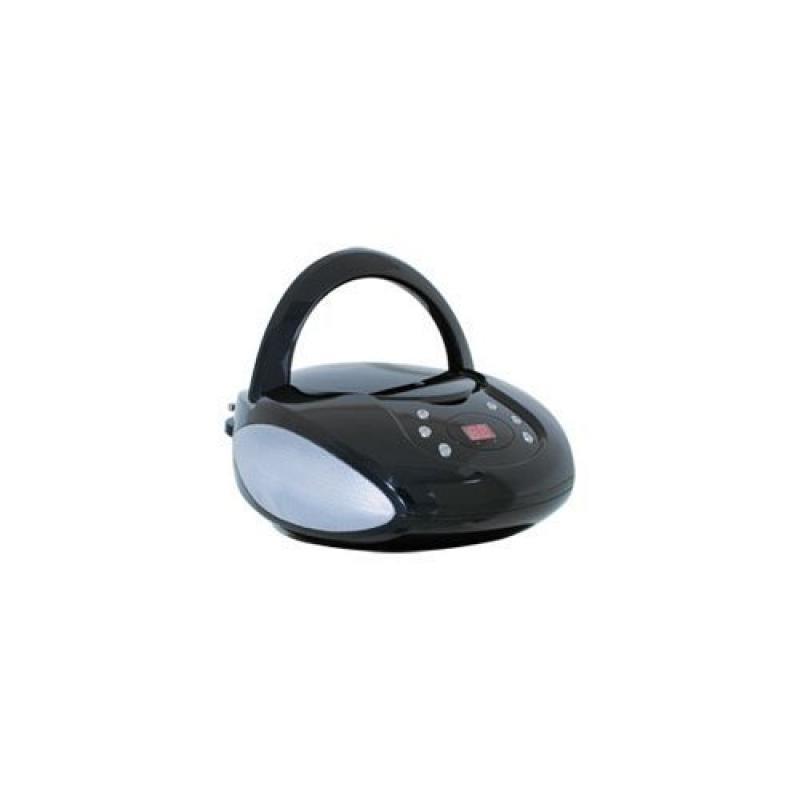 DPI BC112B CD BOOMBOX WITH AM/FM RADIO BLACK