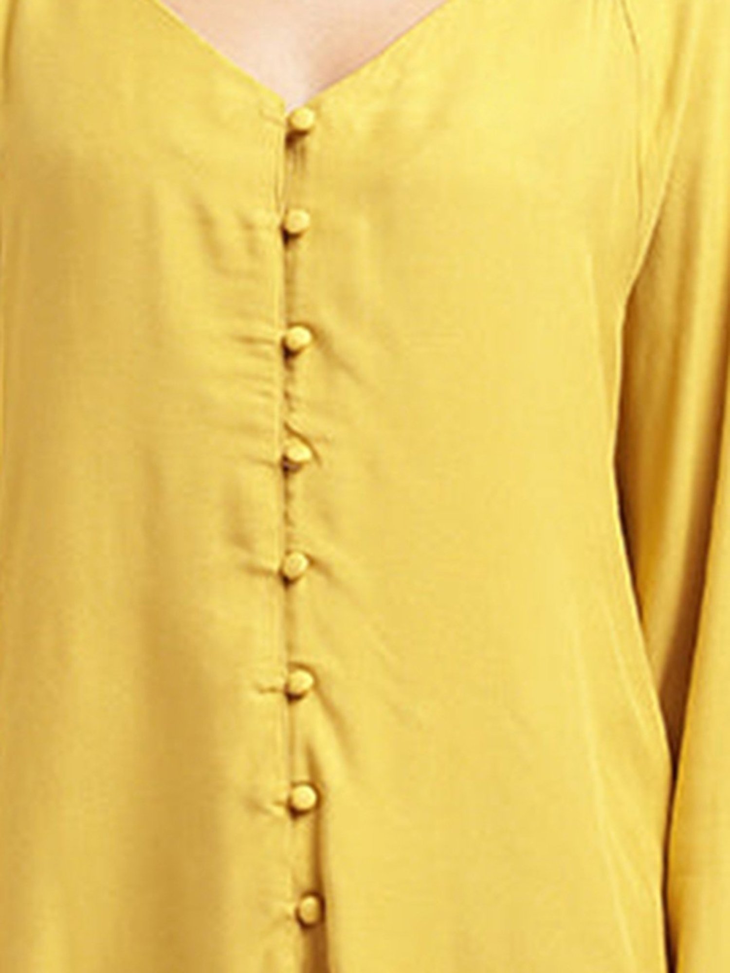 Levi's Mustard Regular Fit Top