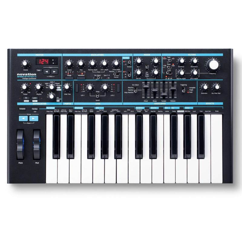 Novation Bass Station II Analog Synthesizer