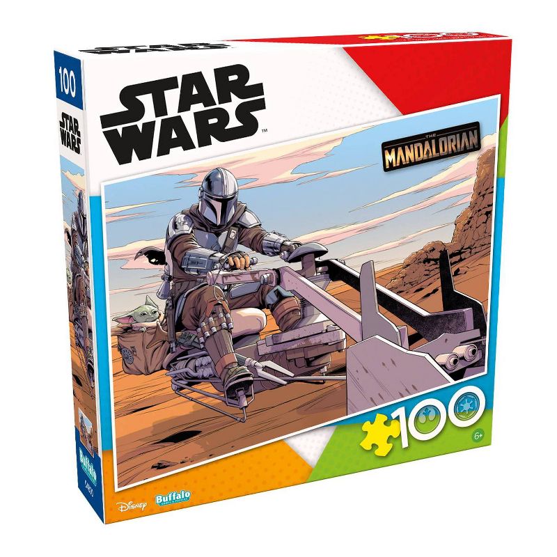 Buffalo Games Star Wars: Speed Biker Strike Kids' Jigsaw Puzzle - 100pc