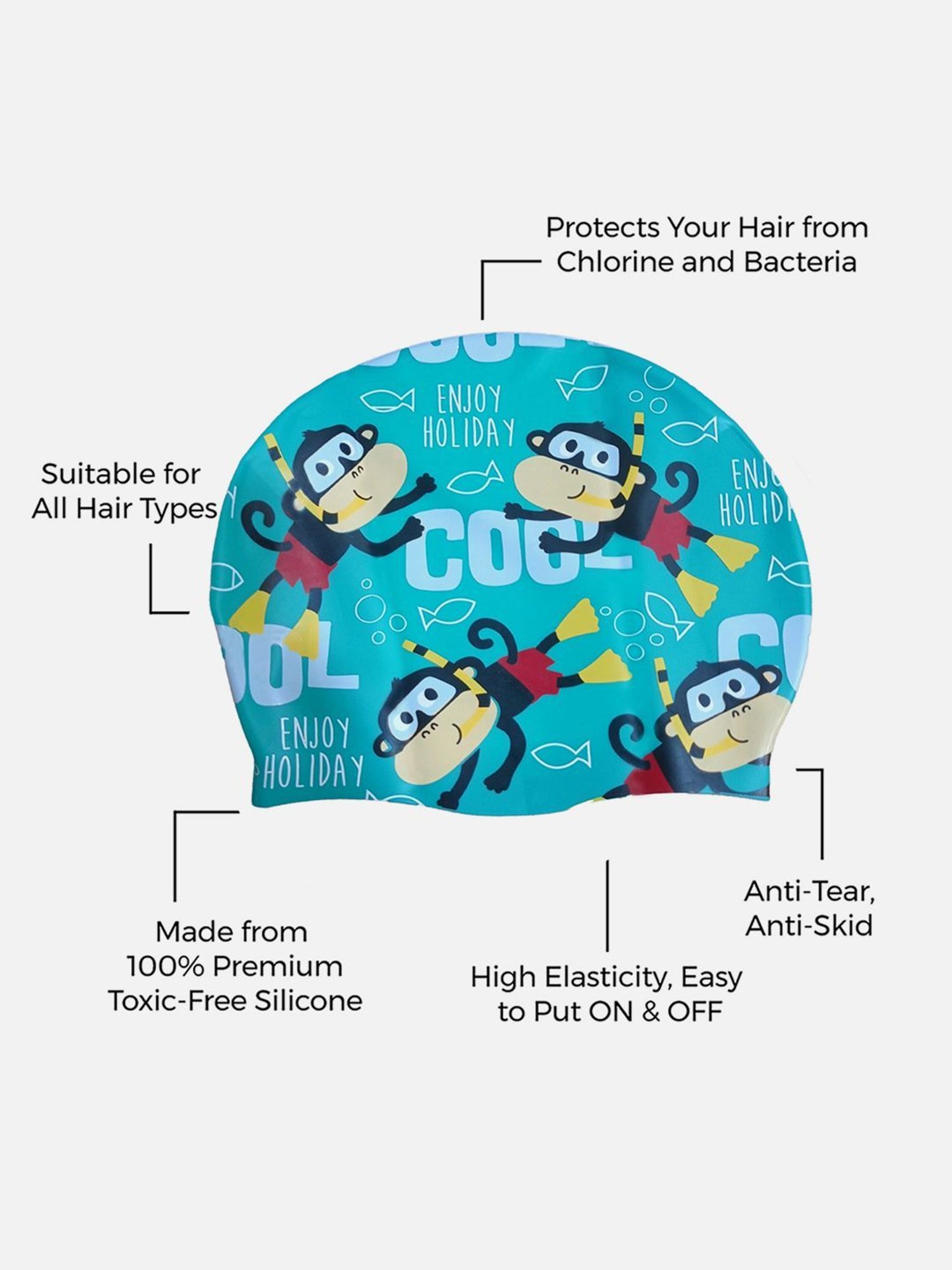 Columbia Blue Striped Beanie