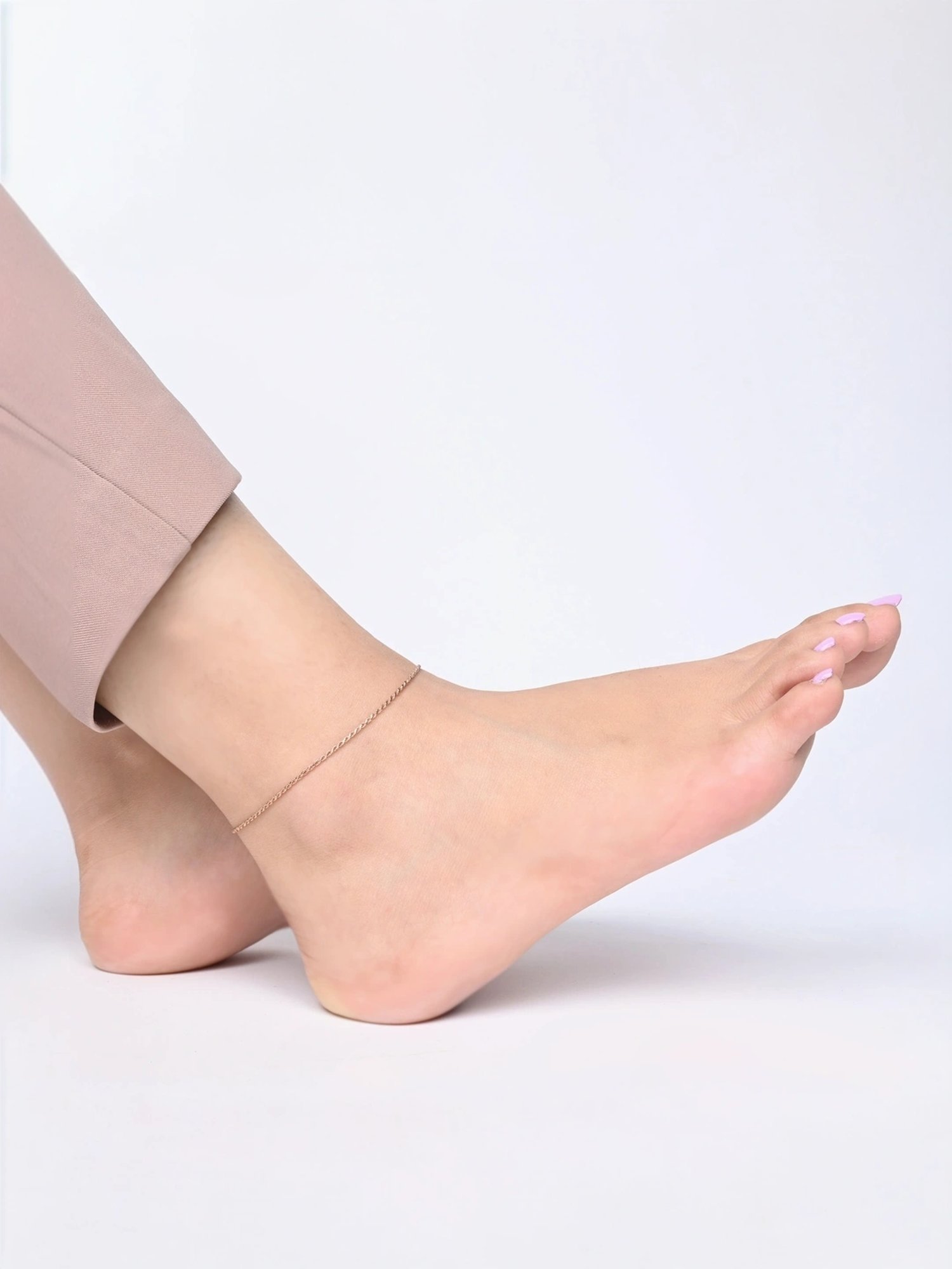 Silberry 92.5 Sterling Silver Isabelle Anklet