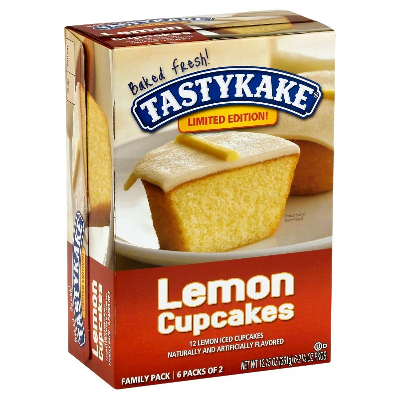Tastykake Lemon Cupcakes - 12ct/12.75oz