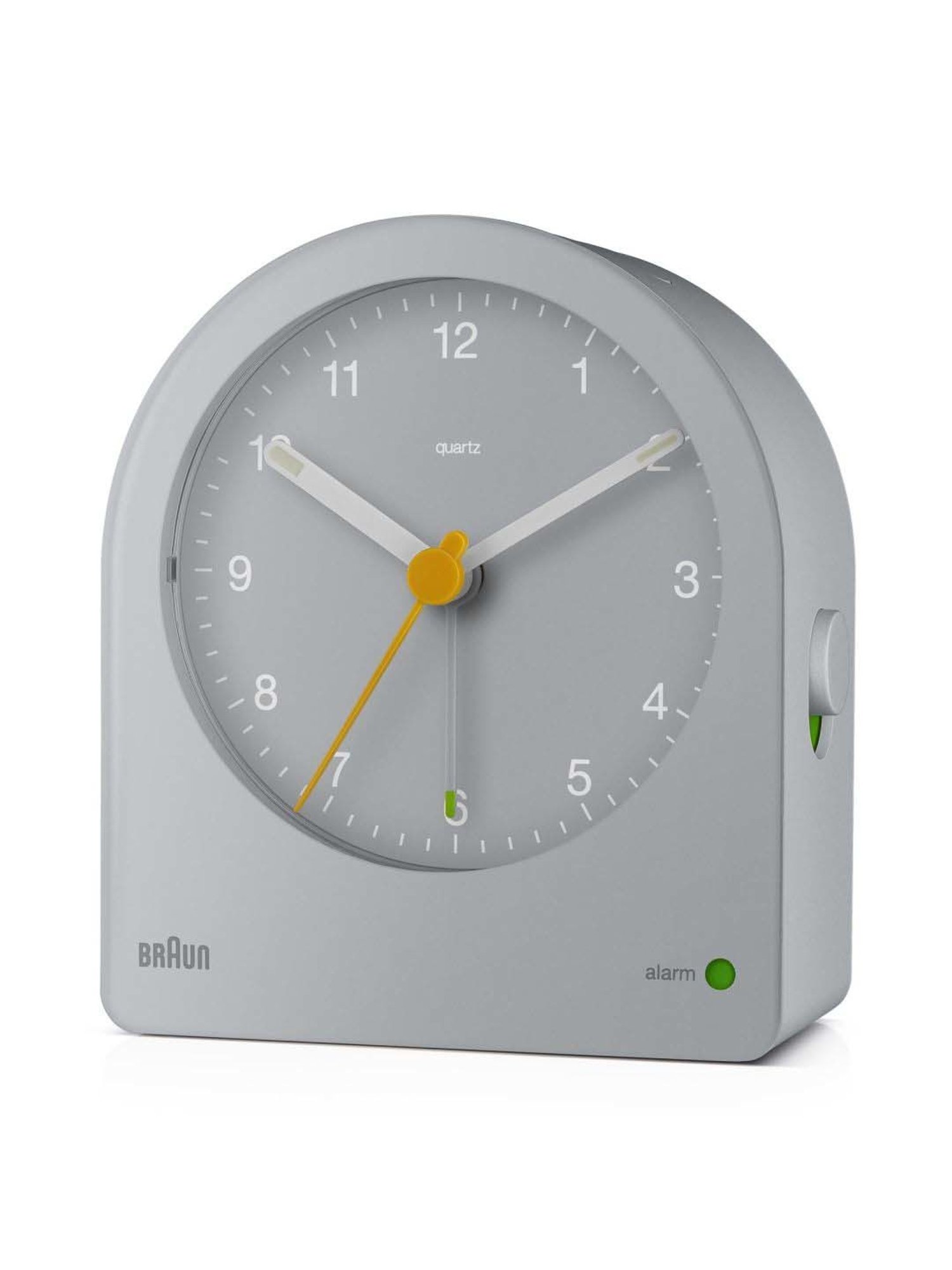 Braun Black Classic Large Analog Wall Clock With Silent Sweep Movement