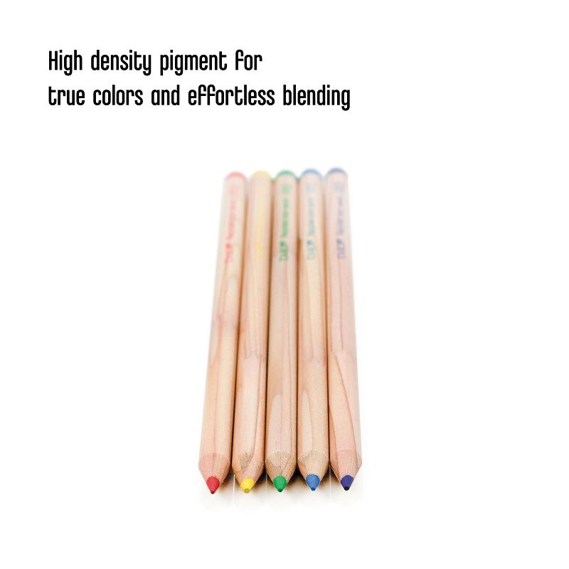 Tombow Recycled Colored Pencils Natural Wood Recycled Cedar Artist Quality 5/ST 61550