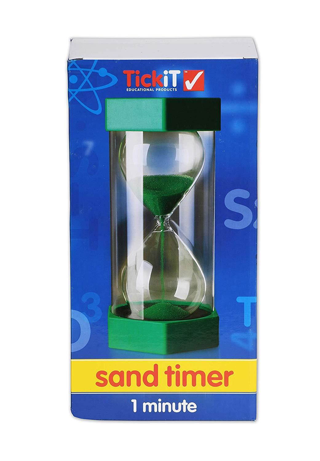 TickiT Mega Sand Timer - 1 Minute - Green