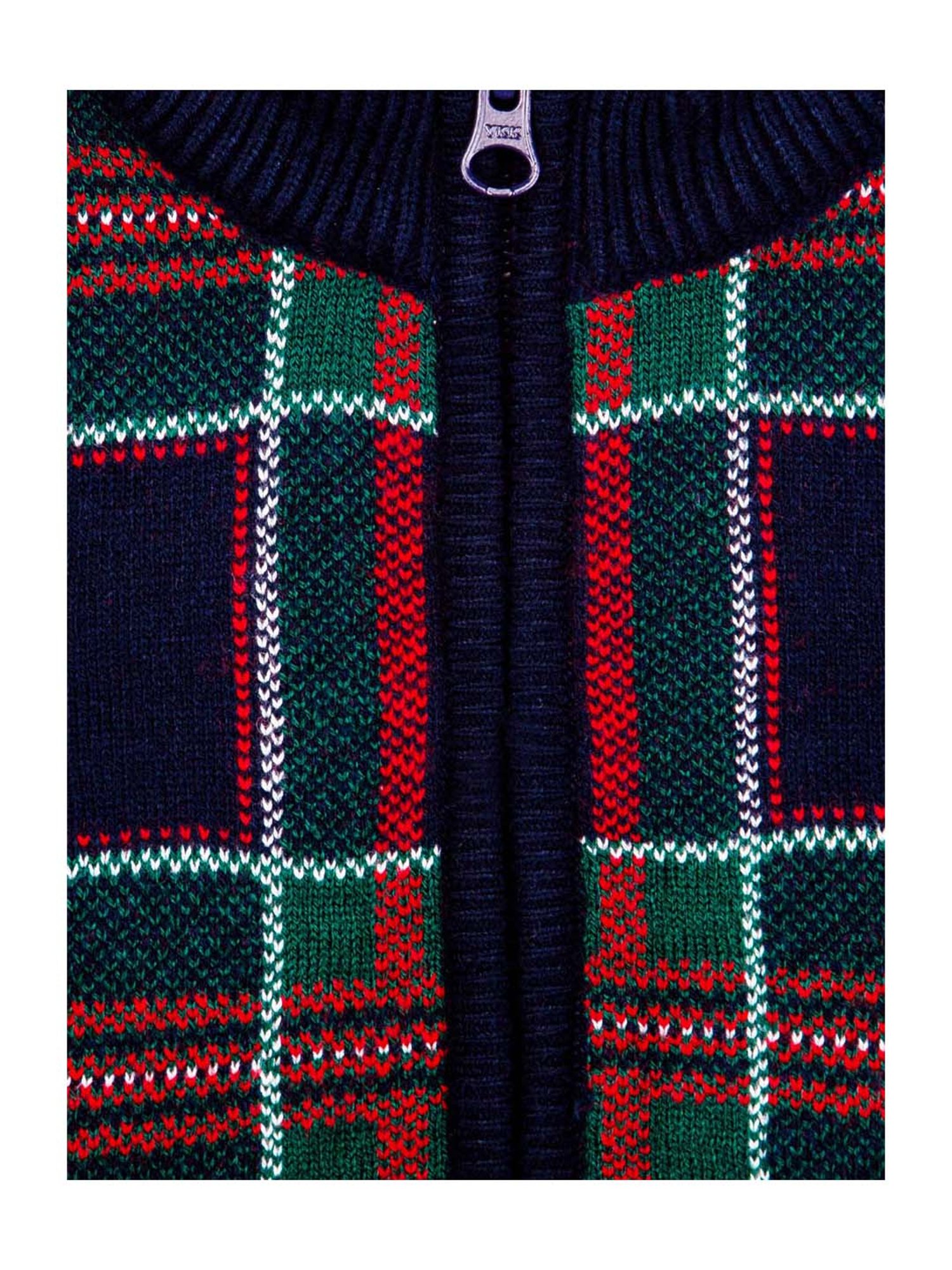 Mee Mee Kids Navy Chequered Sweater