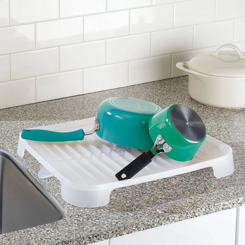 iDESIGN Frost Drainboard with Swivel Spout White