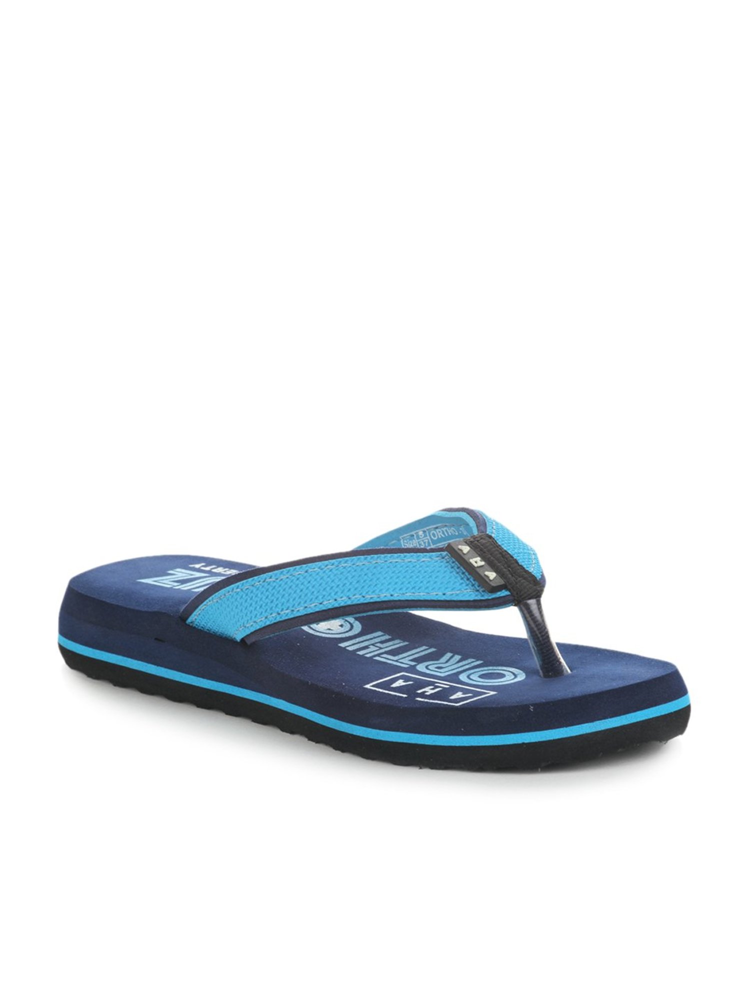 Aha by Liberty Women's Sky Blue & Navy Flip Flops