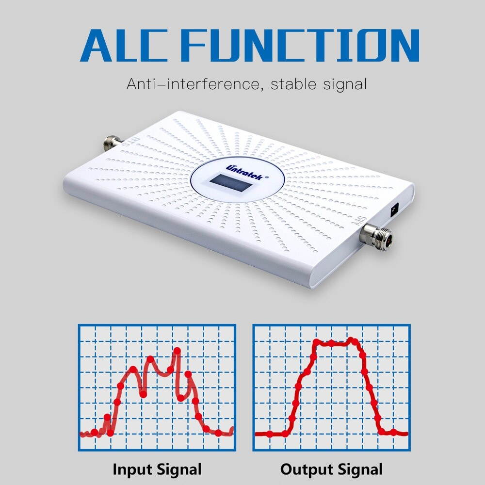 ALC 4G Cellular Signal Booster 900 1800 2100 GSM Amplifier Mobile Signal Repeater WCDMA 2G 3G 4G LTE Lintratek Signal Repeater