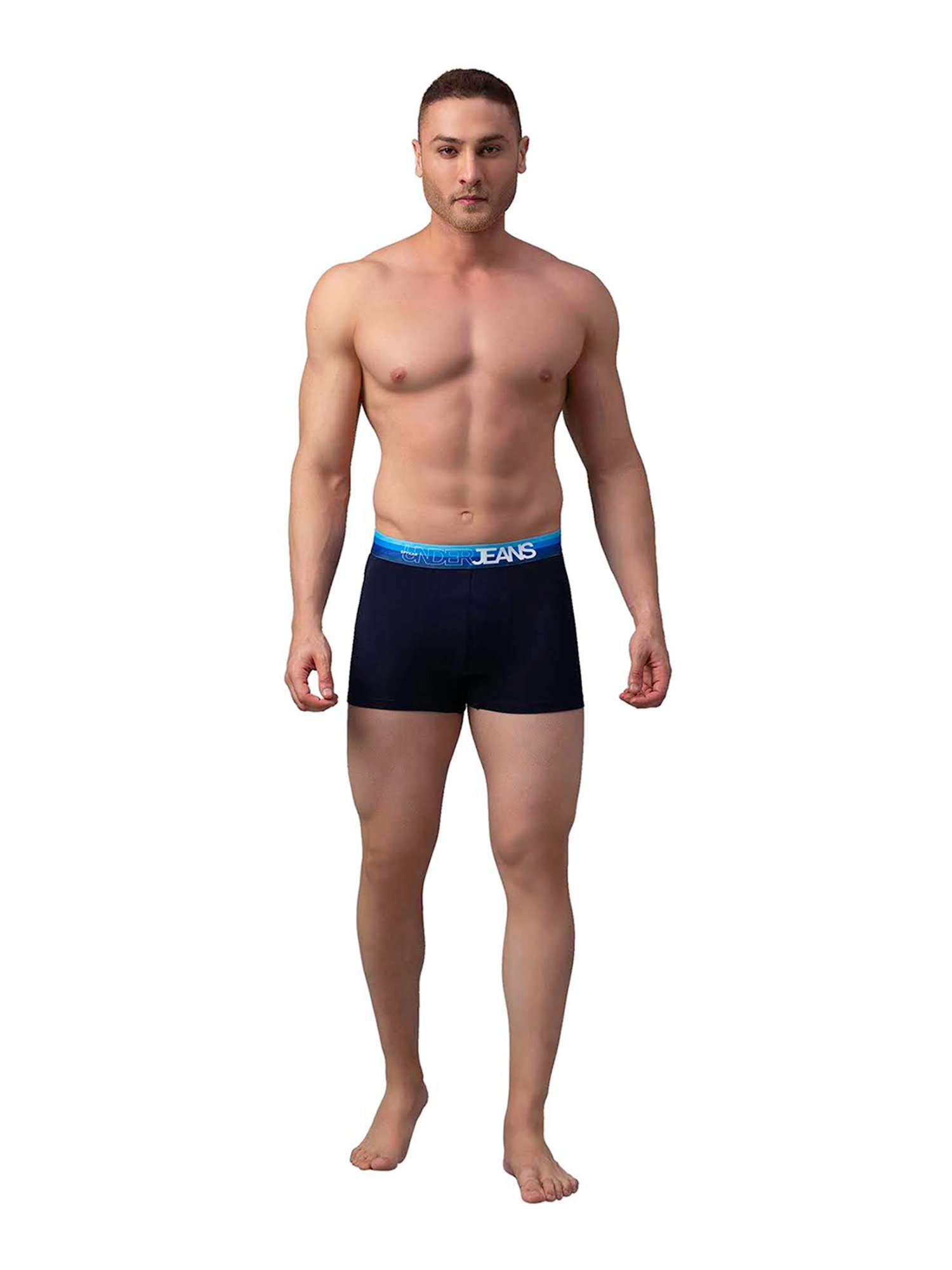 UnderJeans by Spykar Dark Blue Trunks