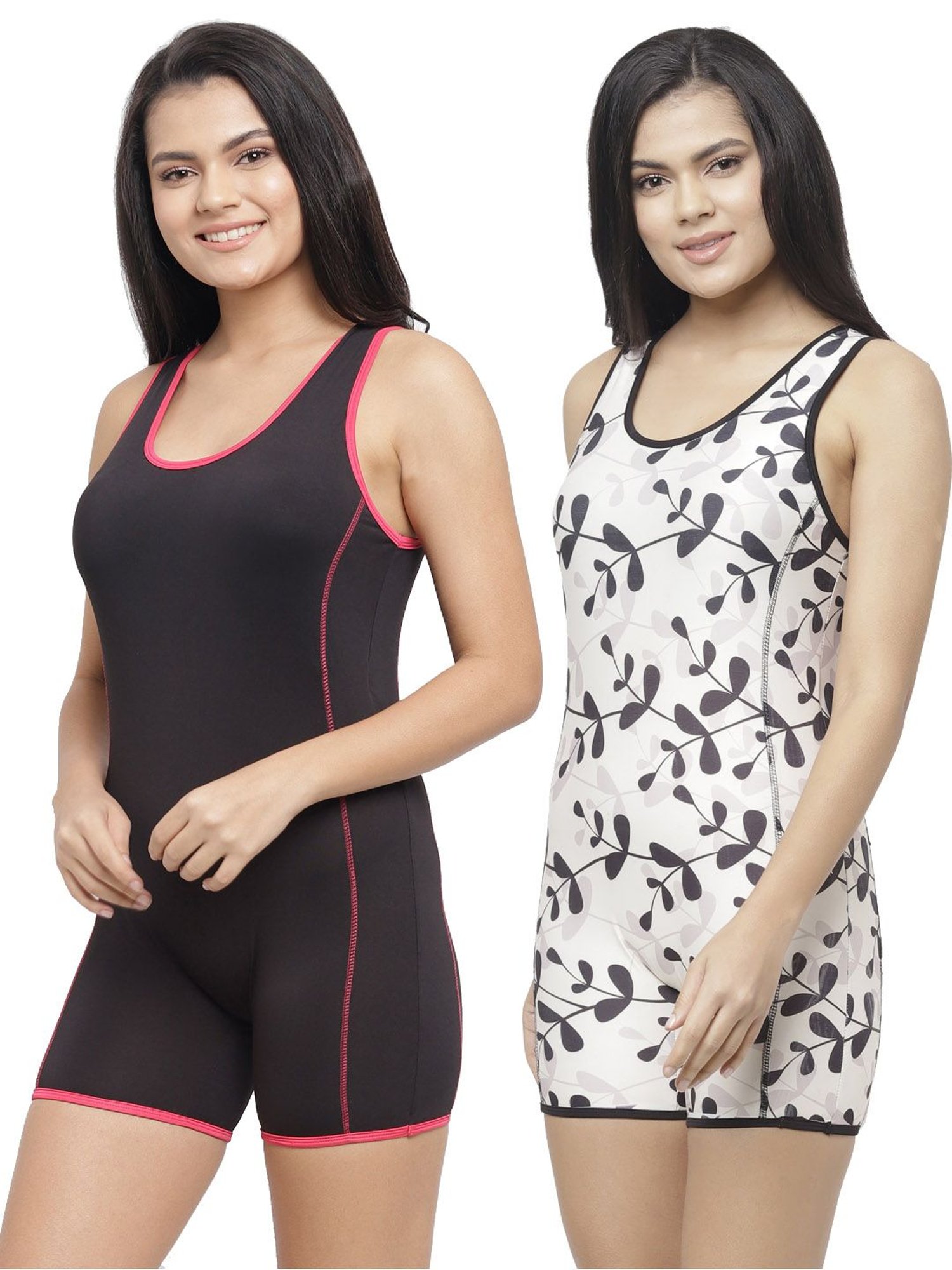 N-Gal Multicolor Swimsuit (Pack Of 2)