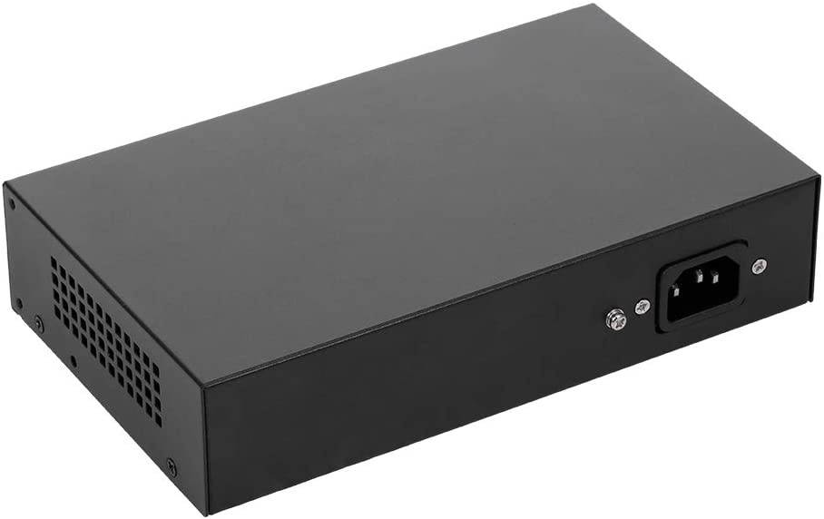 Docooler ZWD POE Ethernet Switch 8 Ethernet Port 2 Uplink Ethernet Port for IP Camera Wireless AP