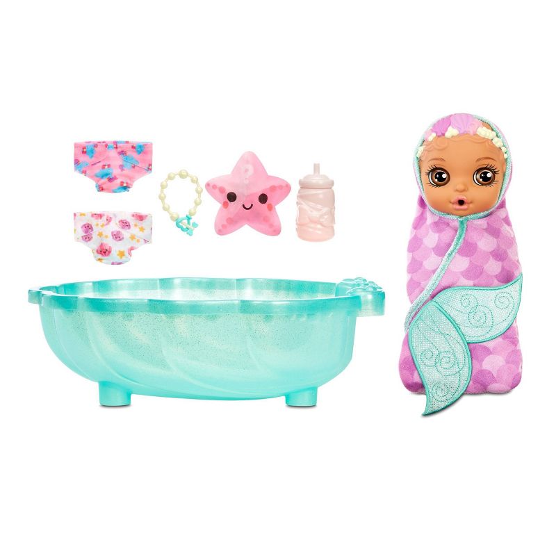 BABY born Mermaid Surprise - Purple Swaddle