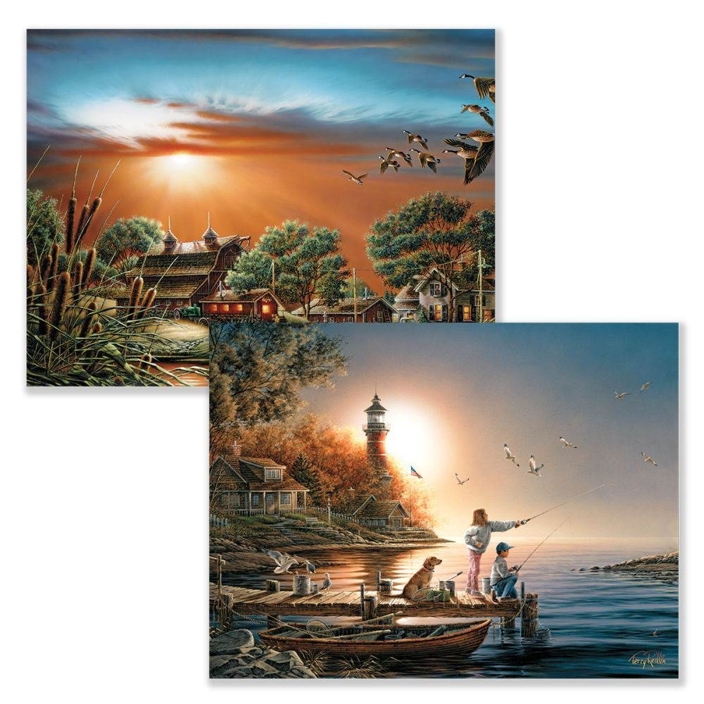 Lang Companies,  Lazy Afternoon 5.25 In X 4 In Assorted Note Card Set