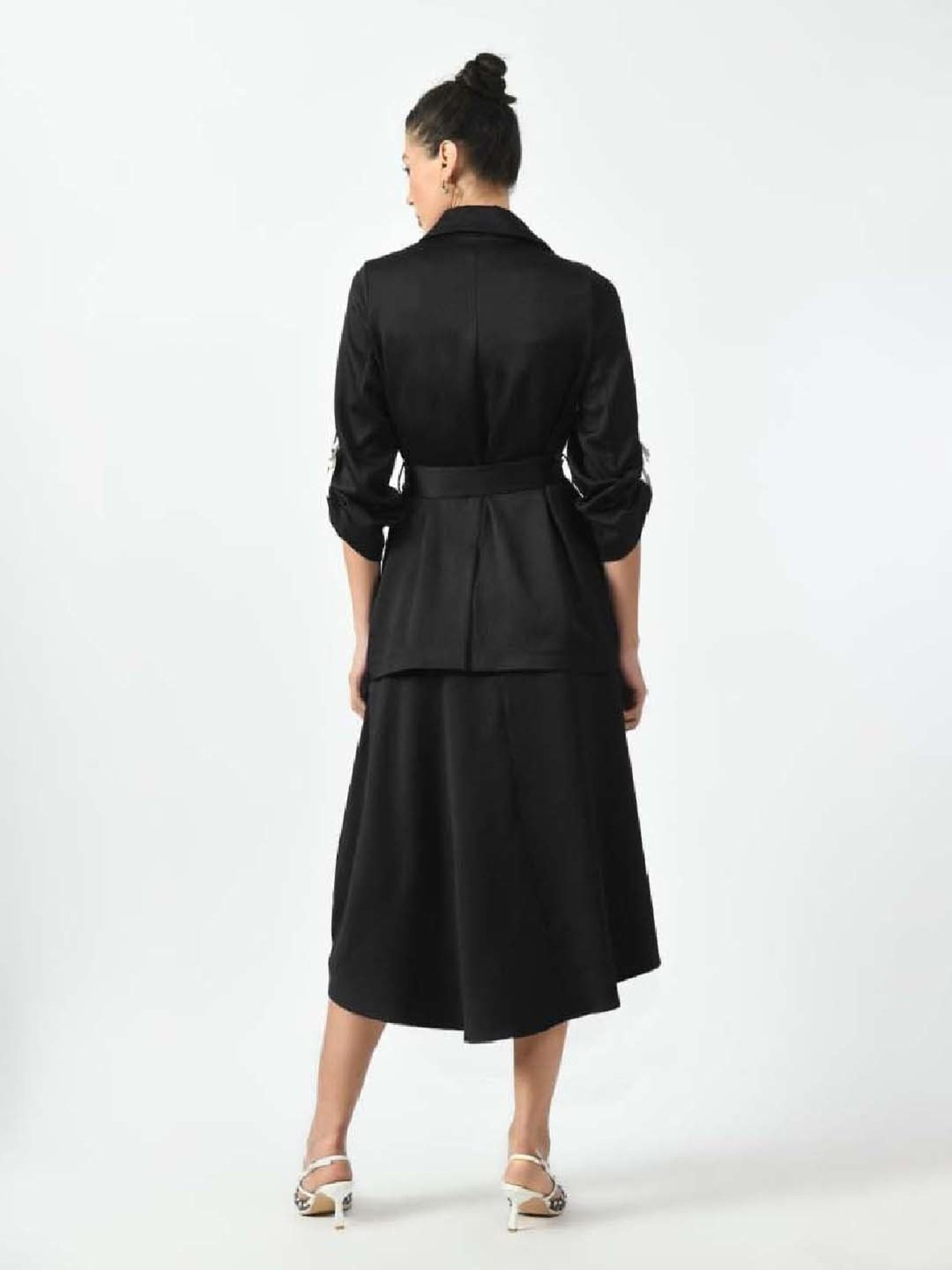 Office & You Black Plain Jacket