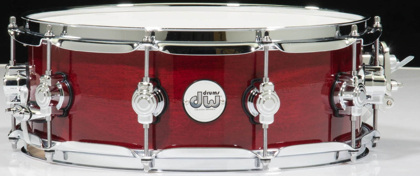 DW Design Series 4pc Drum Set - Cherry Stain 12/16/22/14SD