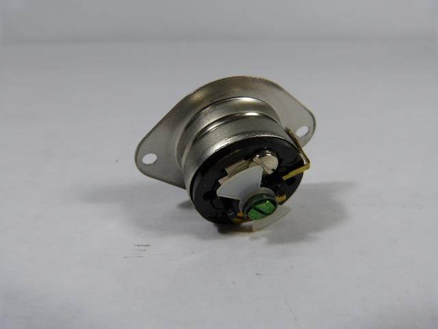 HUBBELL WIRING DEVICE-KELLEMS HBL7596 15A Midget Locking Flanged Receptacle 2P