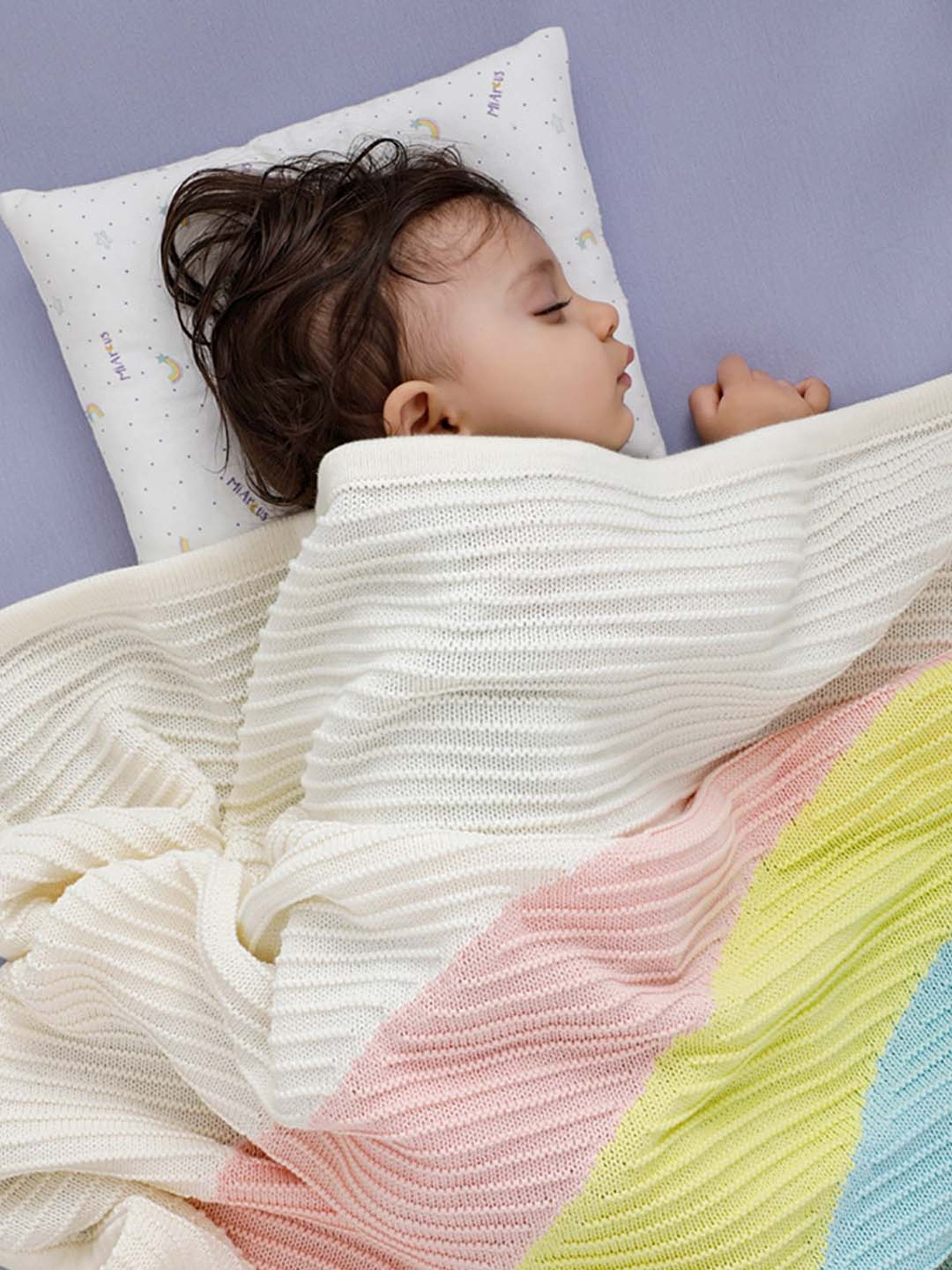 King 3pc Rhapsody Comforter Set Blue - Ayesha Curry