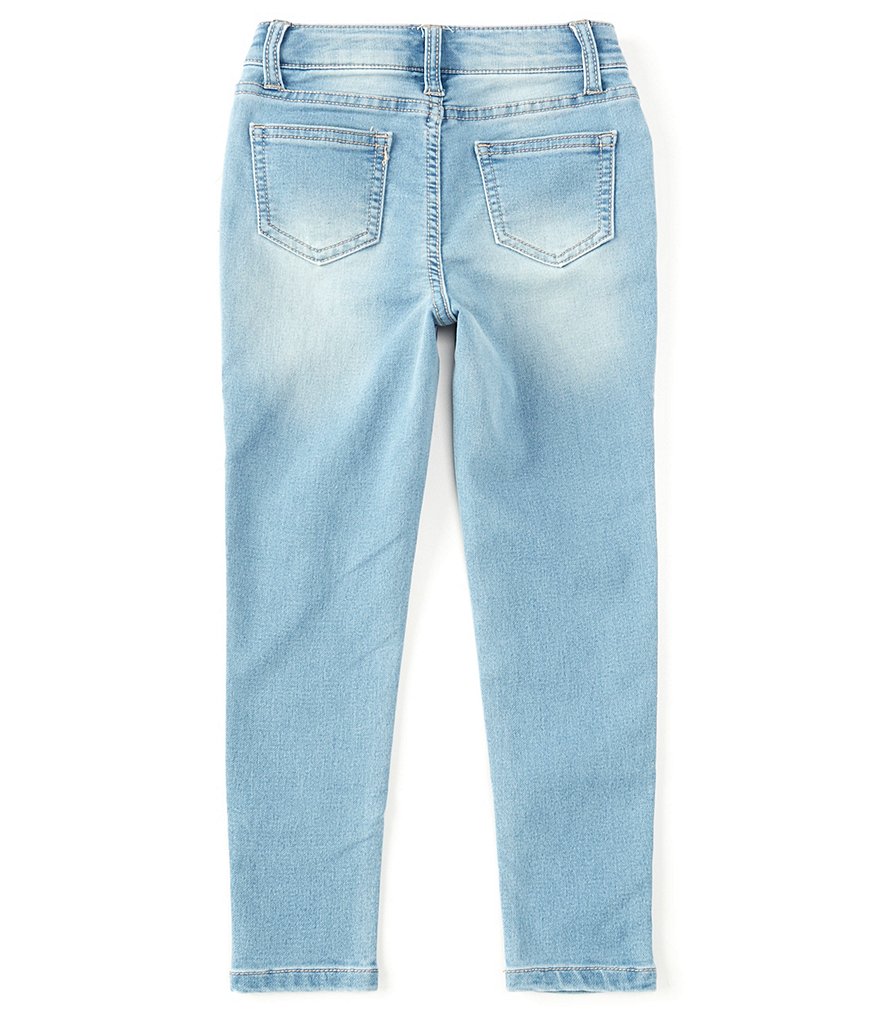 Hippie Girl Little Girls 4-6X Triple-Snap Denim Skinny Jeans