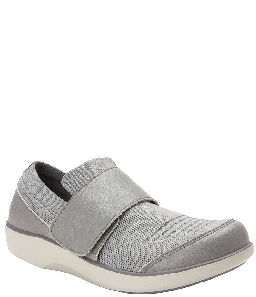 Traq by Alegria Qwik Dream Fit Knit Smart Chip Monk Strap Slip-Ons
