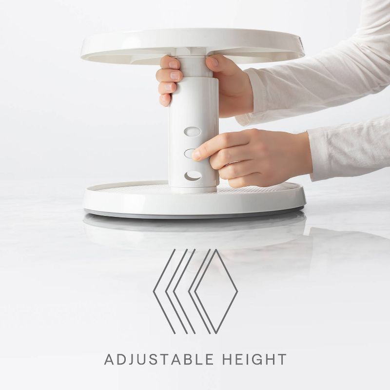 YouCopia Crazy Susan Two Tier Turntable