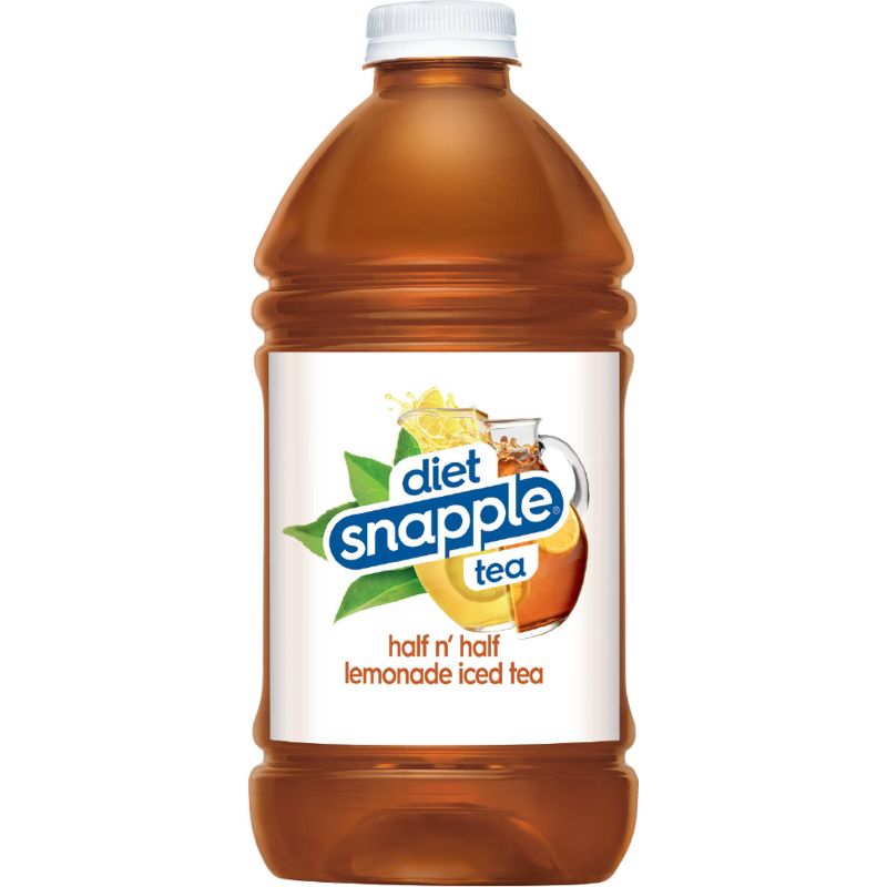 Diet Snapple Half 'n Half Lemonade and Tea - 64 fl oz Bottle