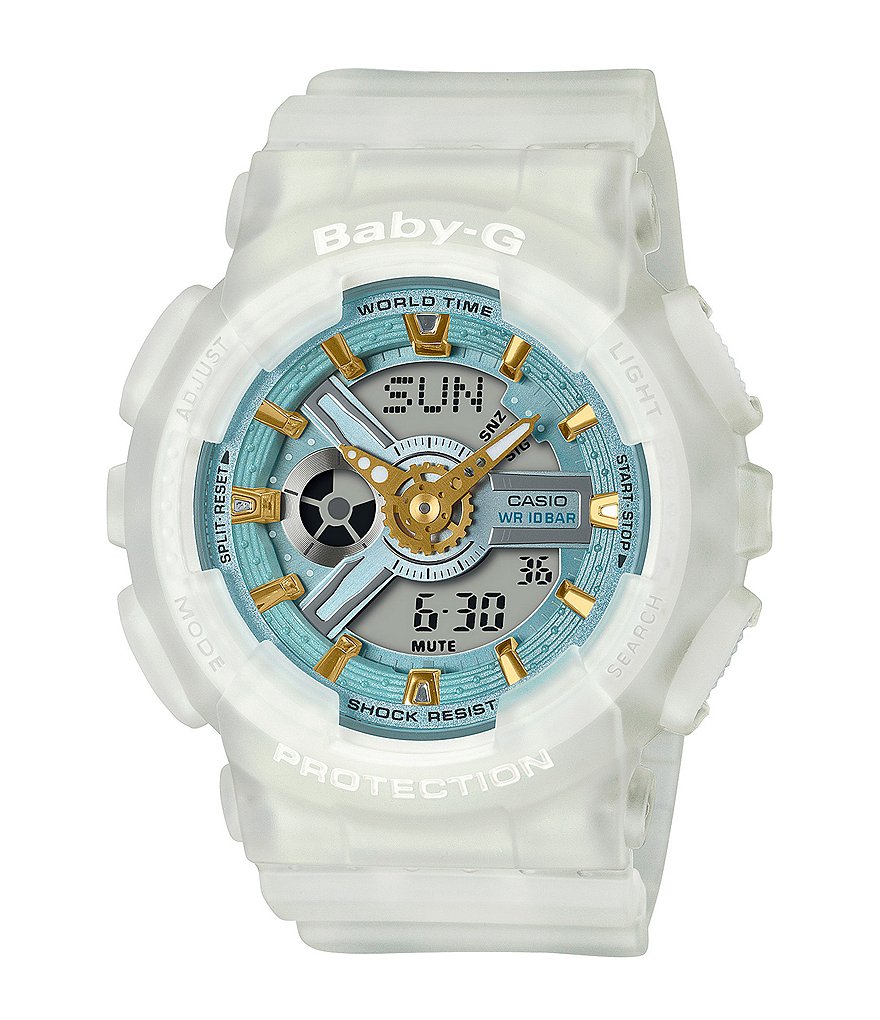 G-Shock Baby G Ana Digi White Skeleton Shock Resistant Watch
