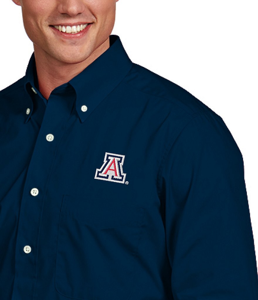 Antigua NCAA Dynasty Long-Sleeve Woven Shirt